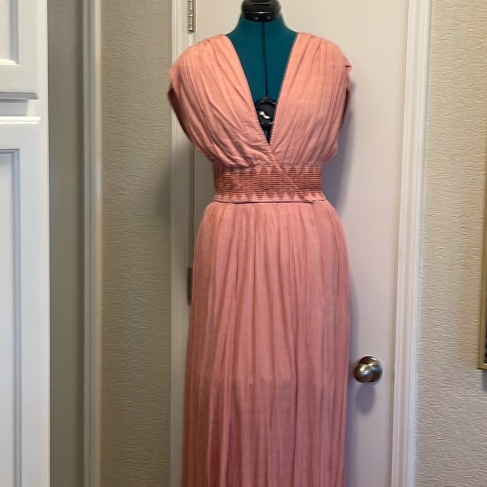 Free People size S peach colored dress